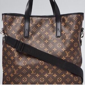 Louis Vuitton Davis Macassar Large Tote/Laptop bag